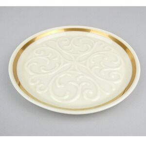 Lenox Ivory 24K Trim Round Plate